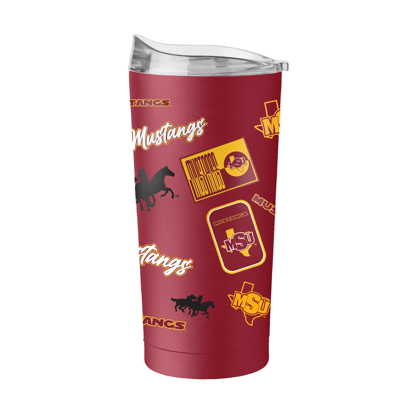 Midwestern State 20oz Dreamweave Powder Coat Tumbler