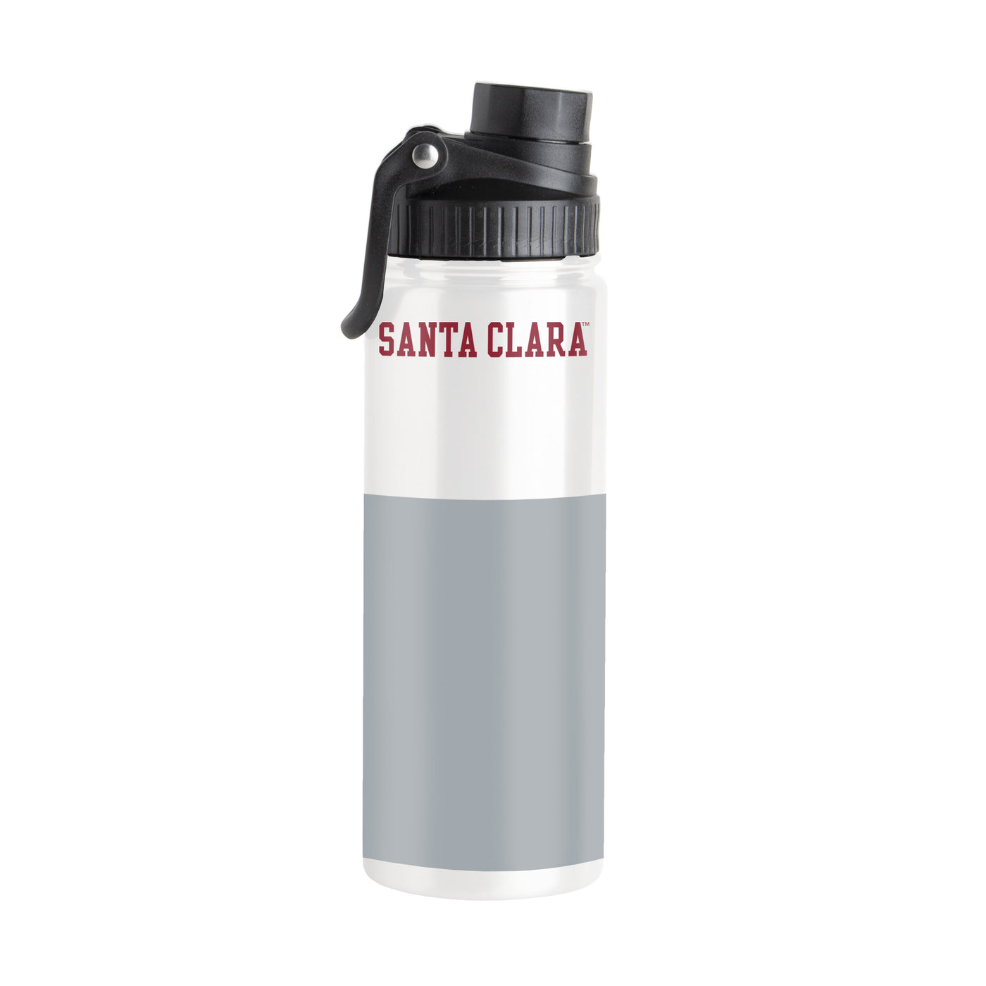 Santa Clara 21oz Colorblock Twist Top Water Bottle