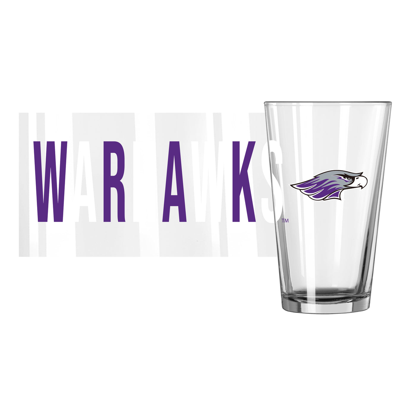 Wisconsin Whitewater 16oz Overtime Pint Glass