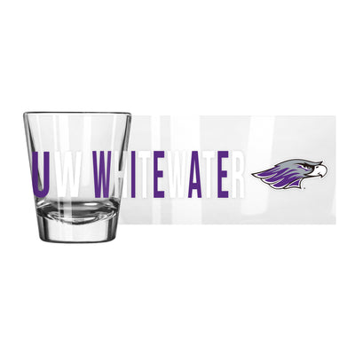 Wisconsin Whitewater 2oz Overtime Shot Glass