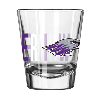 Wisconsin Whitewater 2oz Overtime Shot Glass