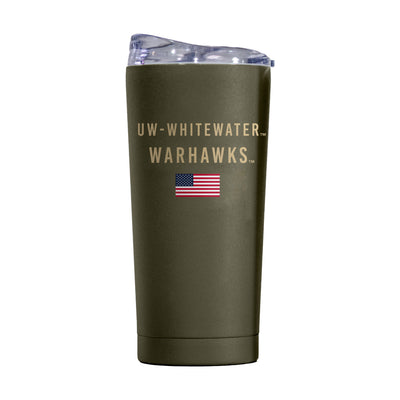 Wisconsin Whitewater 20oz Olive Powder Coat Tumbler