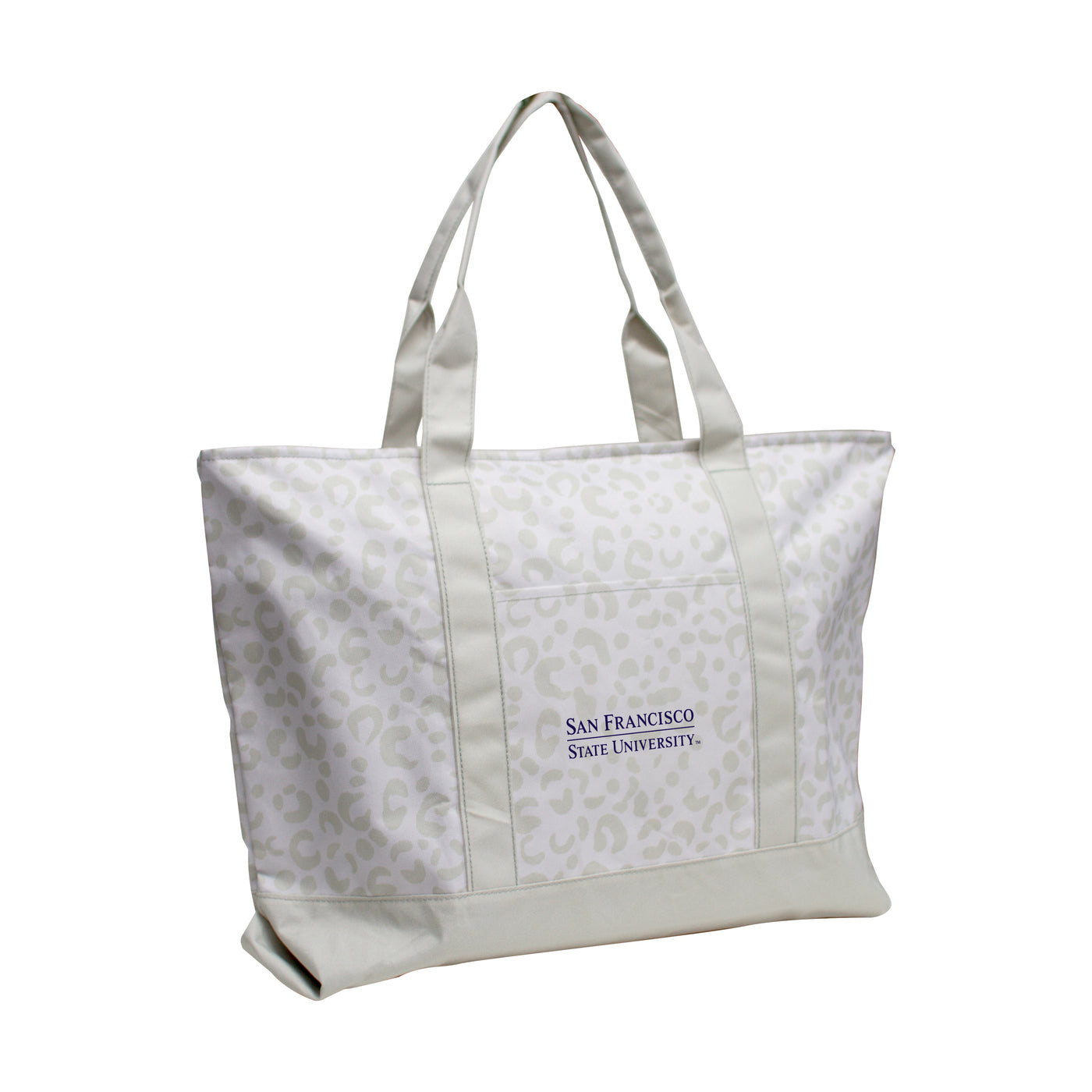 San Francisco State Leopard Pattern Tote