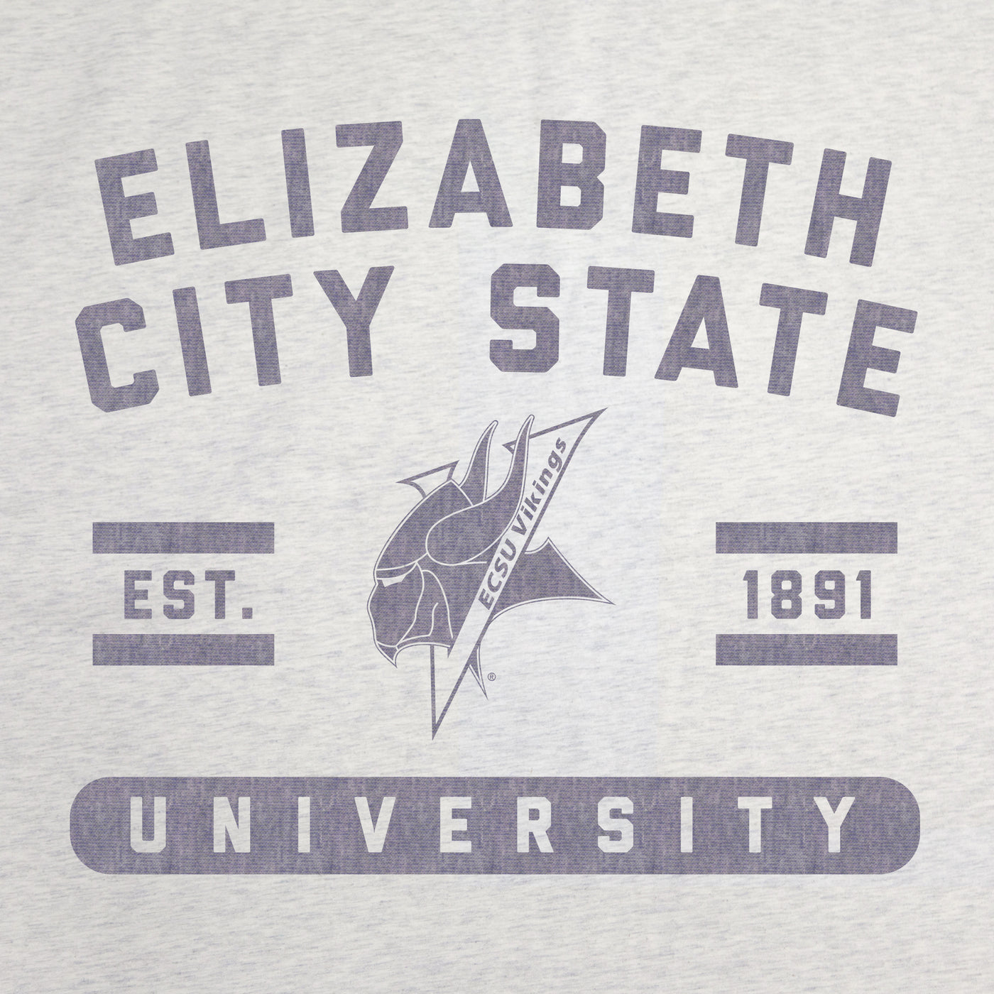 Elizabeth City State Oatmeal Sweatshirt Blanket