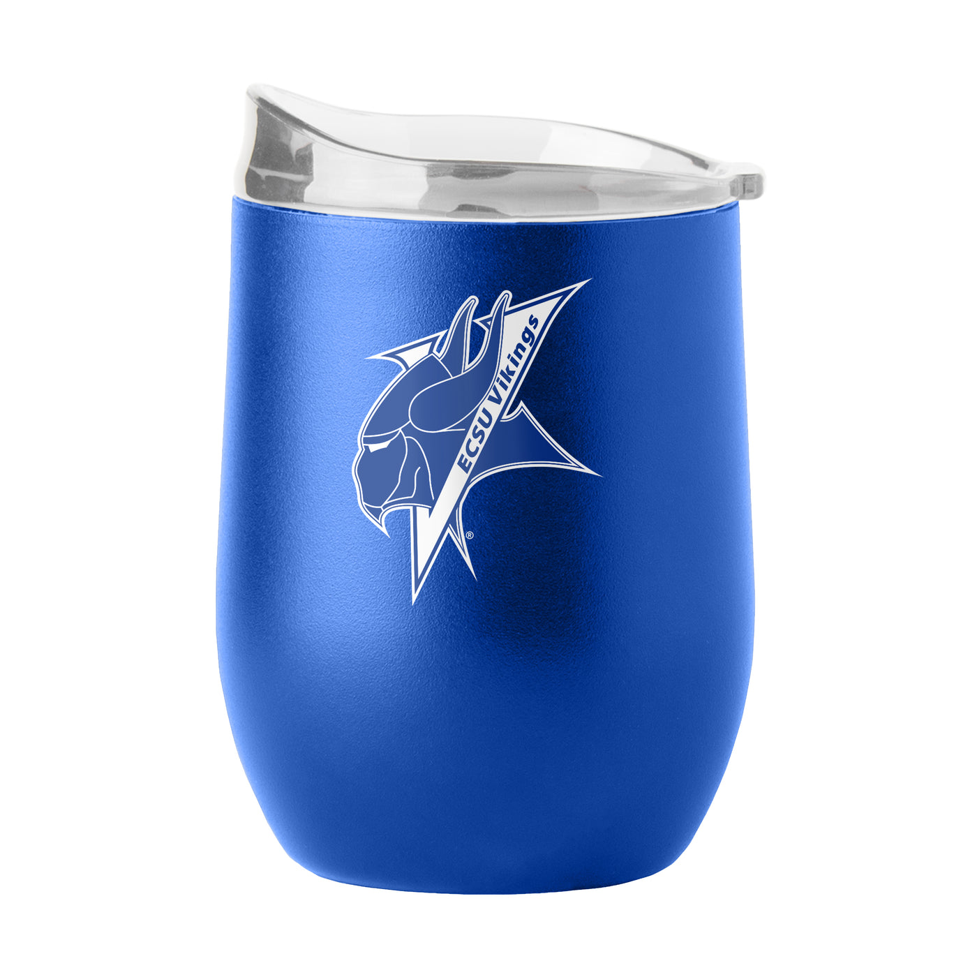 Elizabeth City State 16oz Flipside Powder Coat Curved Bev