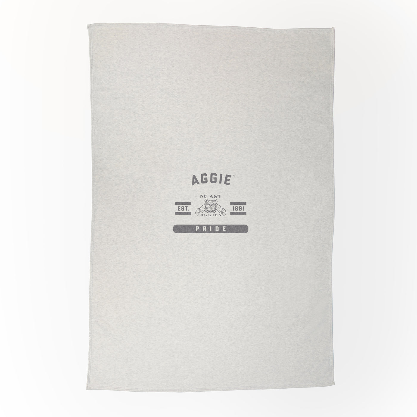 NC A&T Sublimated Sweatshirt Blanket