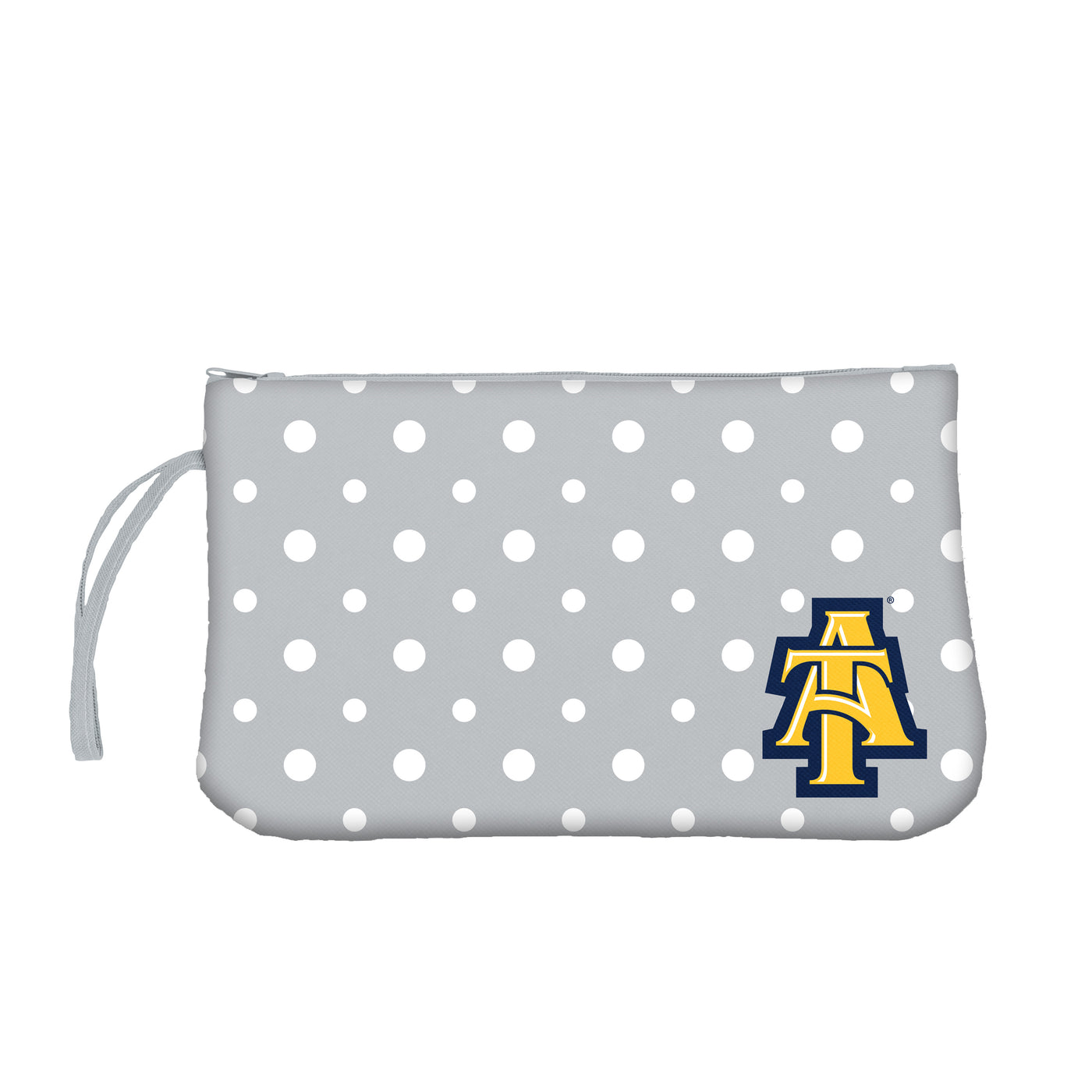 NC A&T Dot Wristlet