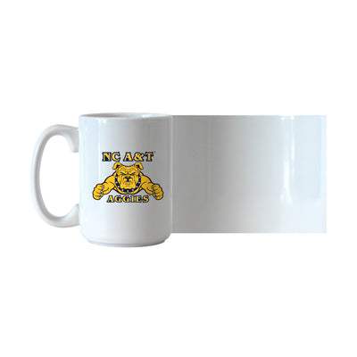 North Carolina A&T 15oz Logo Sublimated Mug