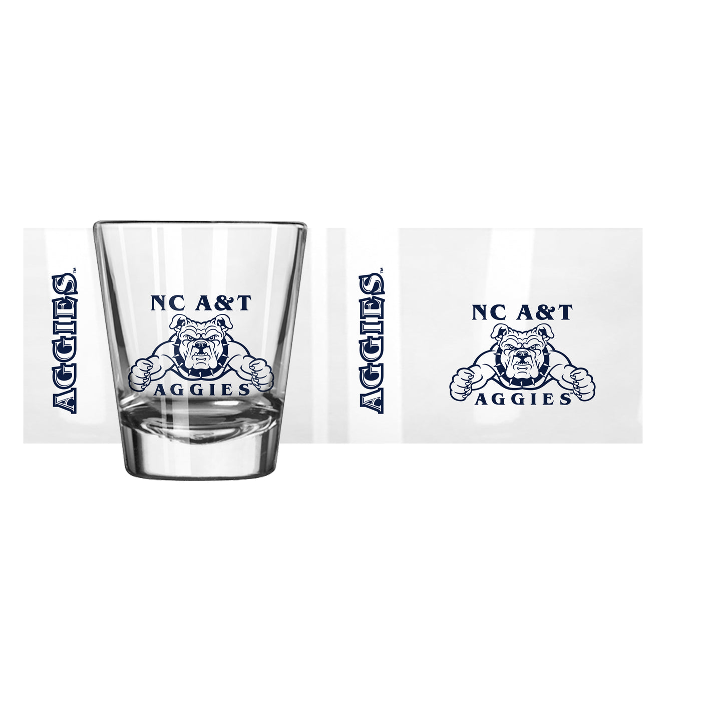 North Carolina A&T 2oz Gameday Shot Glass