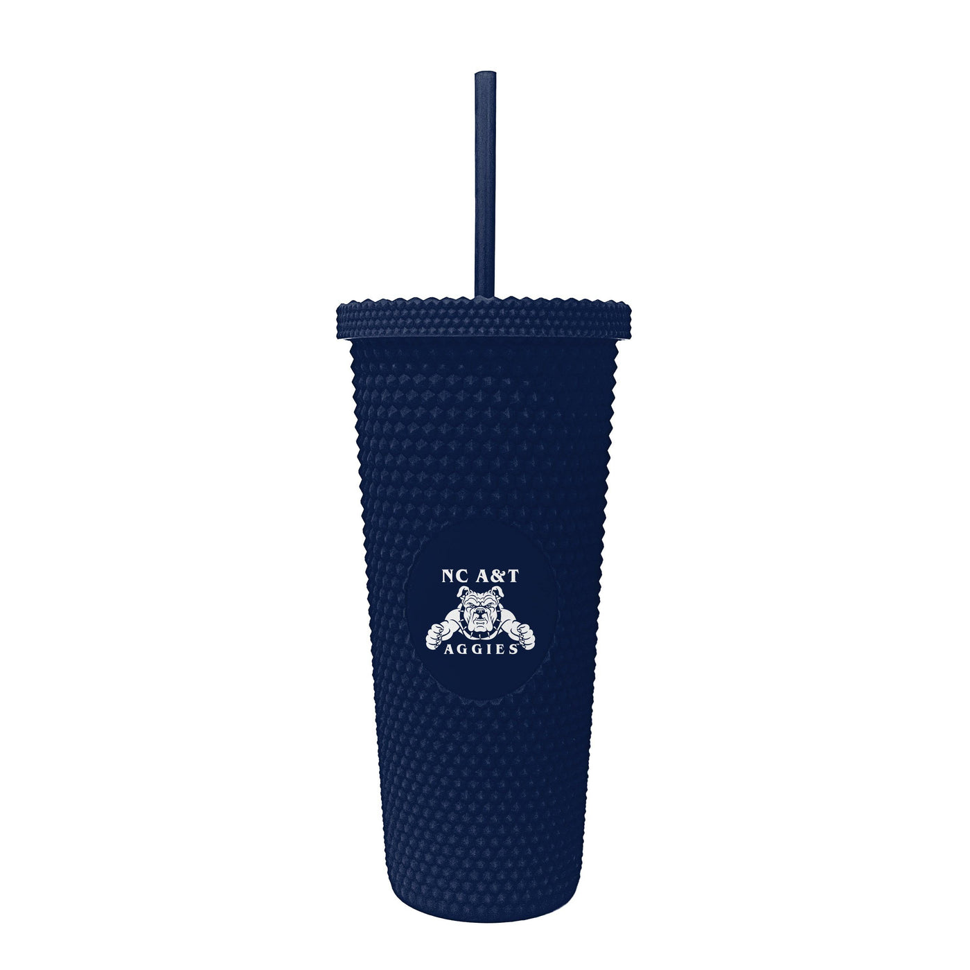 North Carolina A&T 24oz Studded Tumbler