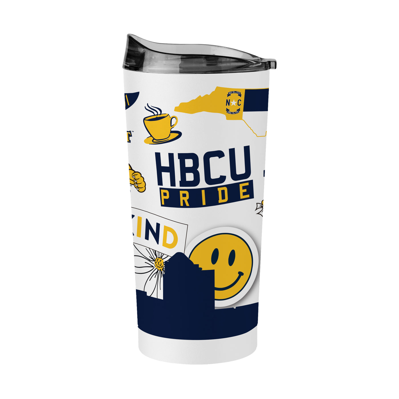 NC A&T 20oz Native Powder Coat Tumbler
