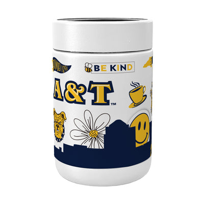North Carolina A&T Powder Native Coat Coolie