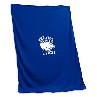 Wheaton College (MA) Screened Sweatshirt Blanket - Logo Brands