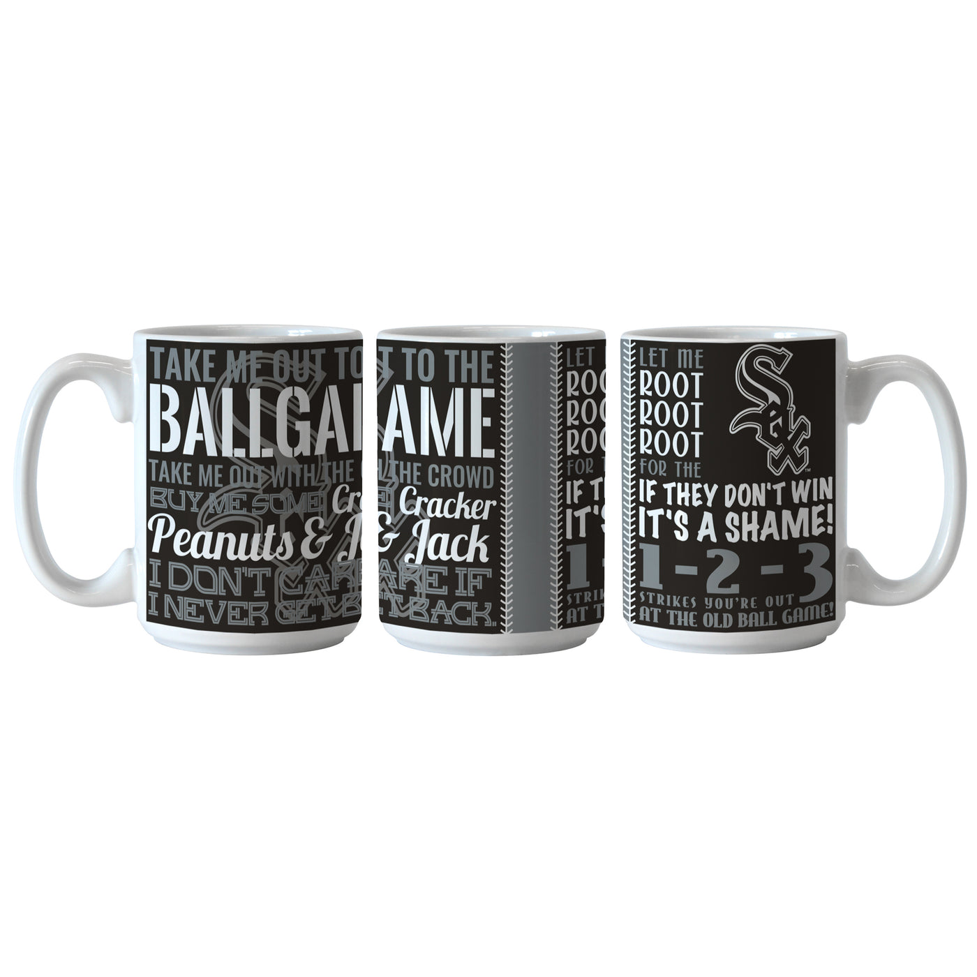 Chicago White Sox 15oz Ball Game Sublimated Mug