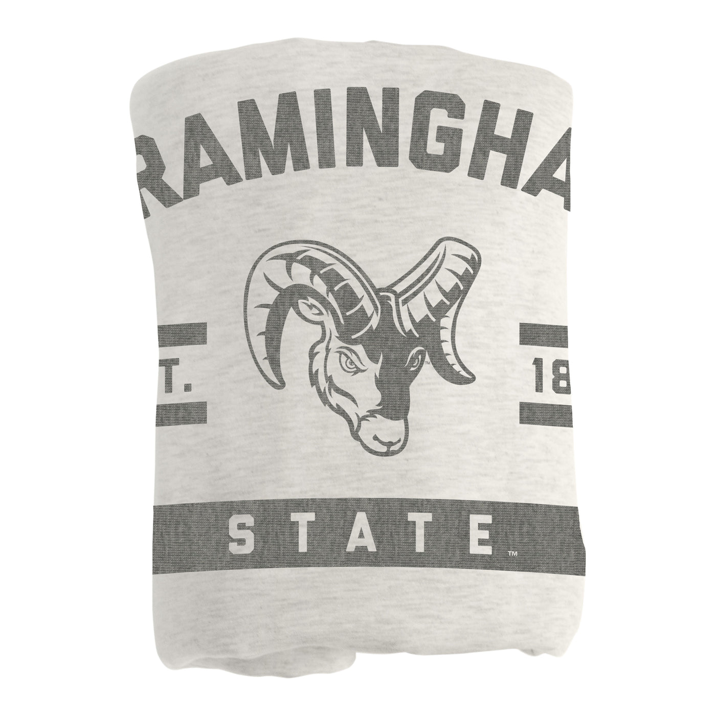 Framingham State Sublimated Sweatshirt Blanket