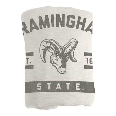 Framingham State Sublimated Sweatshirt Blanket