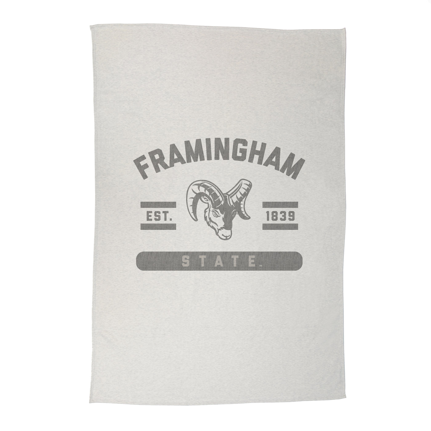 Framingham State Sublimated Sweatshirt Blanket