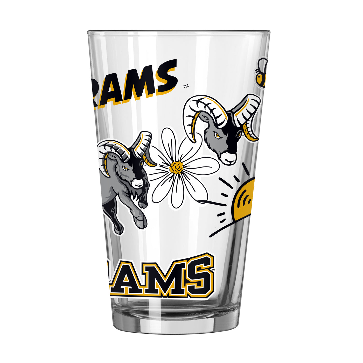 Framingham State 16oz Native Pint Glass