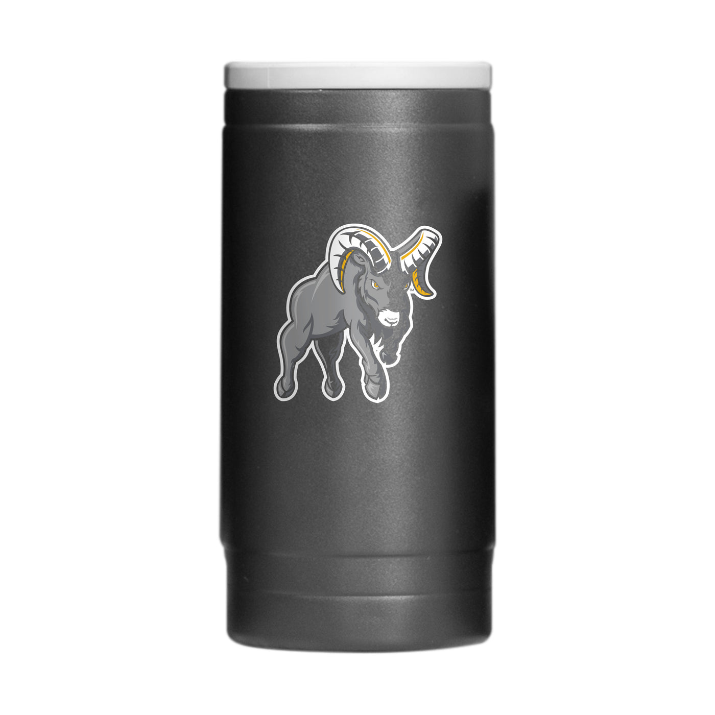 Framingham State 12oz Logo Powdercoat SlimCan Coolie