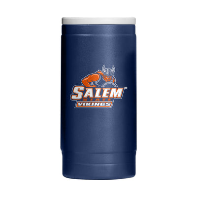 Salem State 12oz Logo Powdercoat SlimCan Coolie