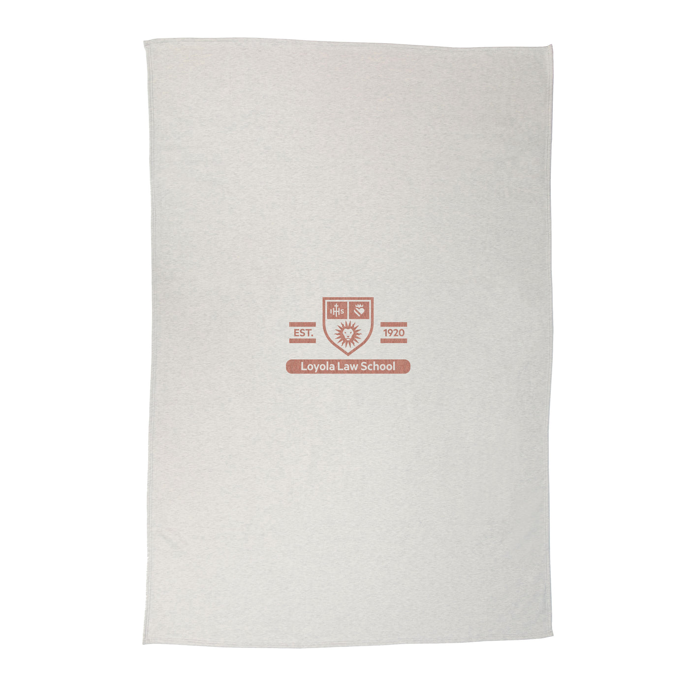 LMU Law School Sublimated Sweatshirt Blanket