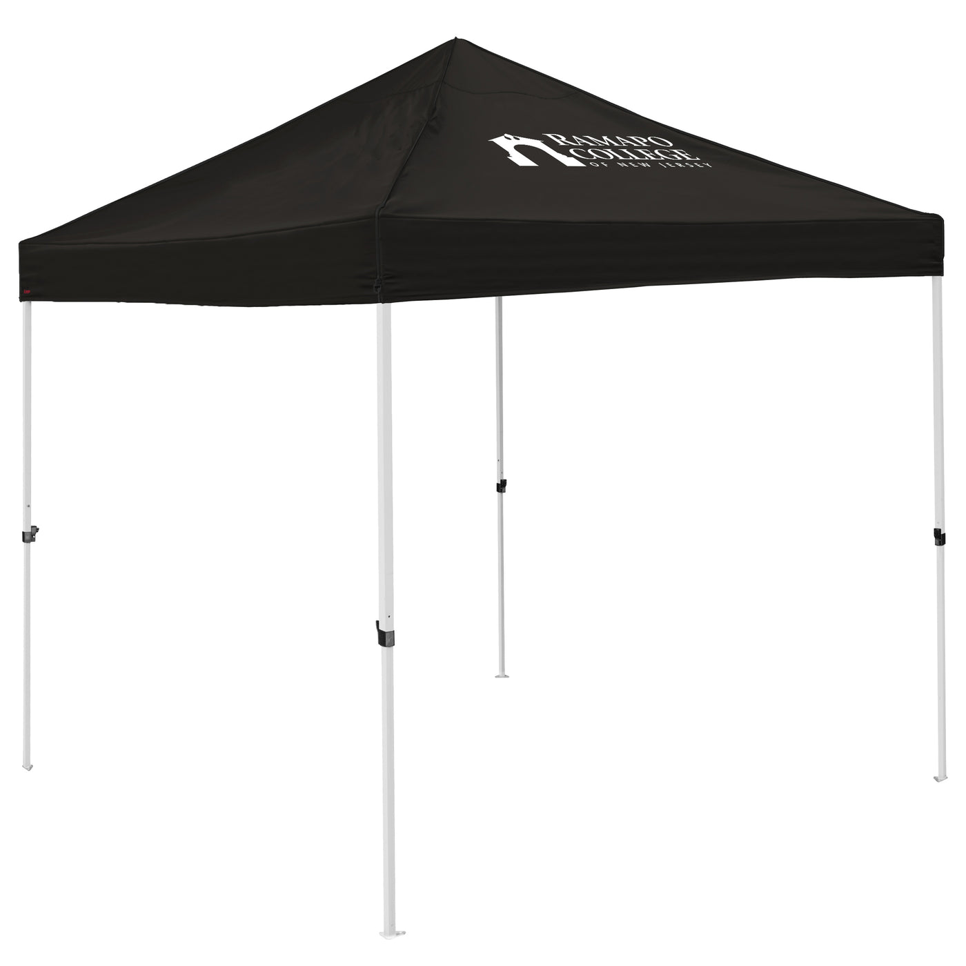 Ramapo College of NJ Black Colored Tent f/ Primary Mark