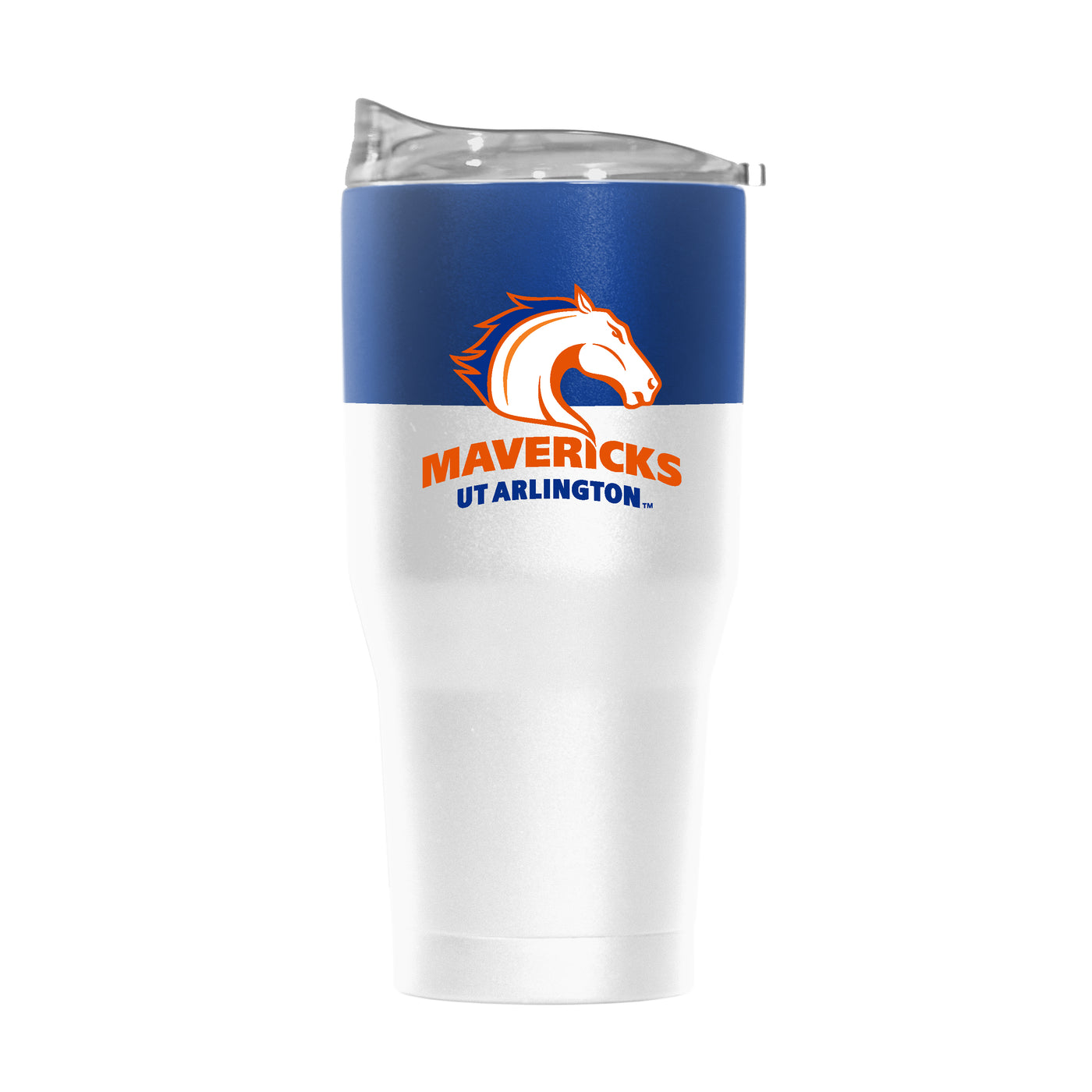 Texas Arlington 30oz Colorblock Powder Coat Tumbler
