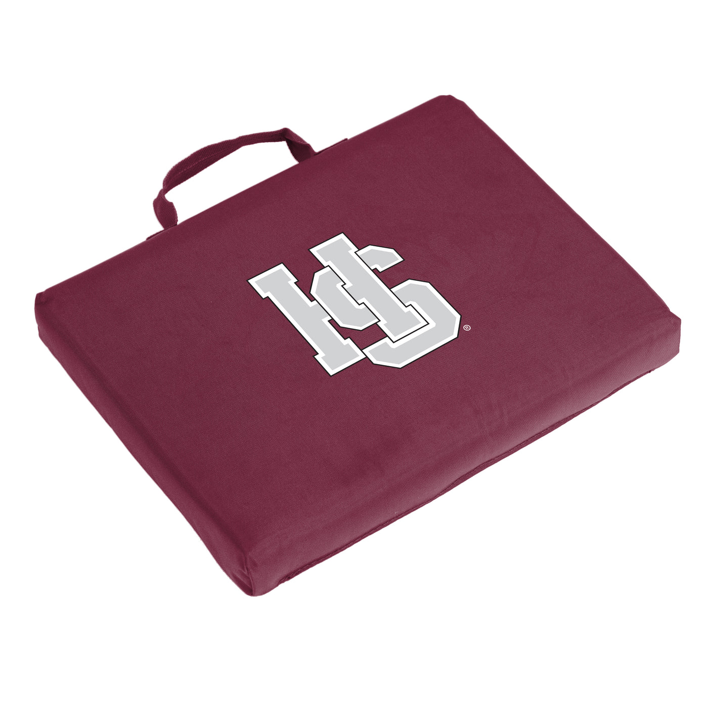 Hampden-Sydney Maroon Bleacher Cushion f/ Primary Logo
