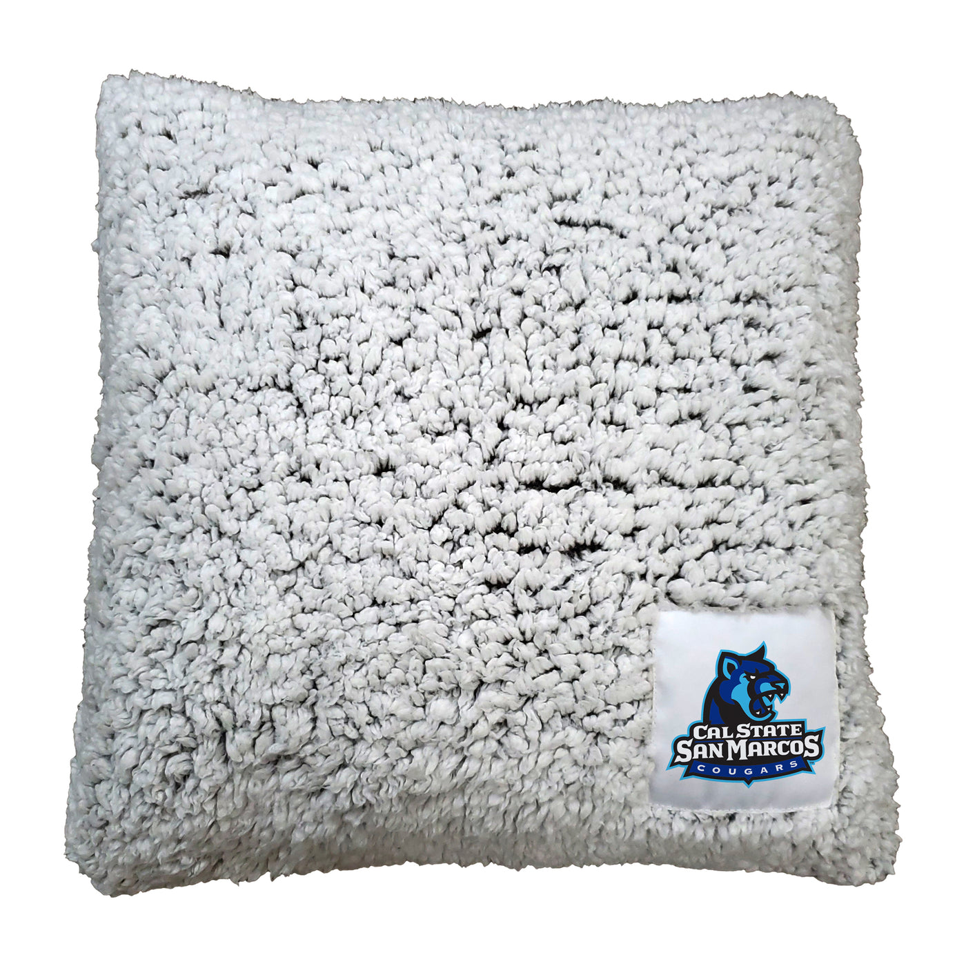 California State San Marcos Frosty Throw Pillow - Logo Brands