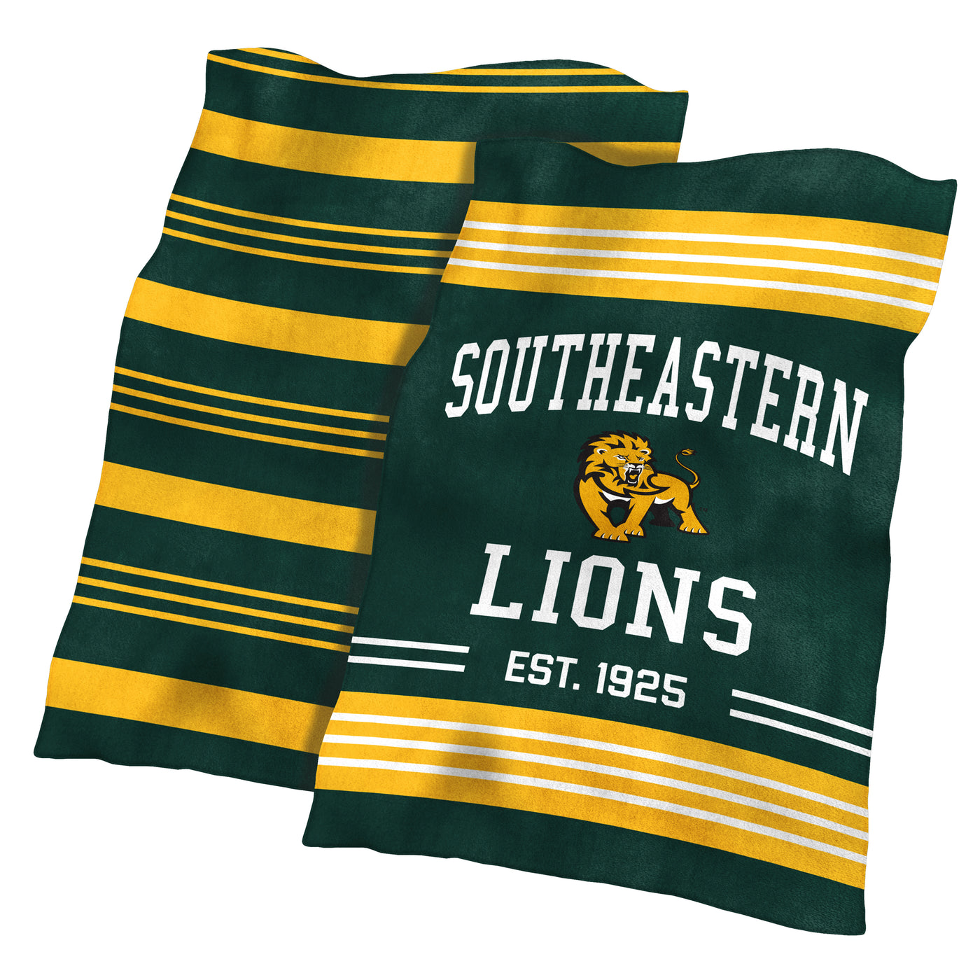 Southeastern Louisiana Colorblock Plush Blanket - Logo Brands