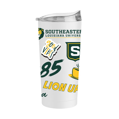 Southeastern Louisiana 20oz Native Powder Coat Tumbler