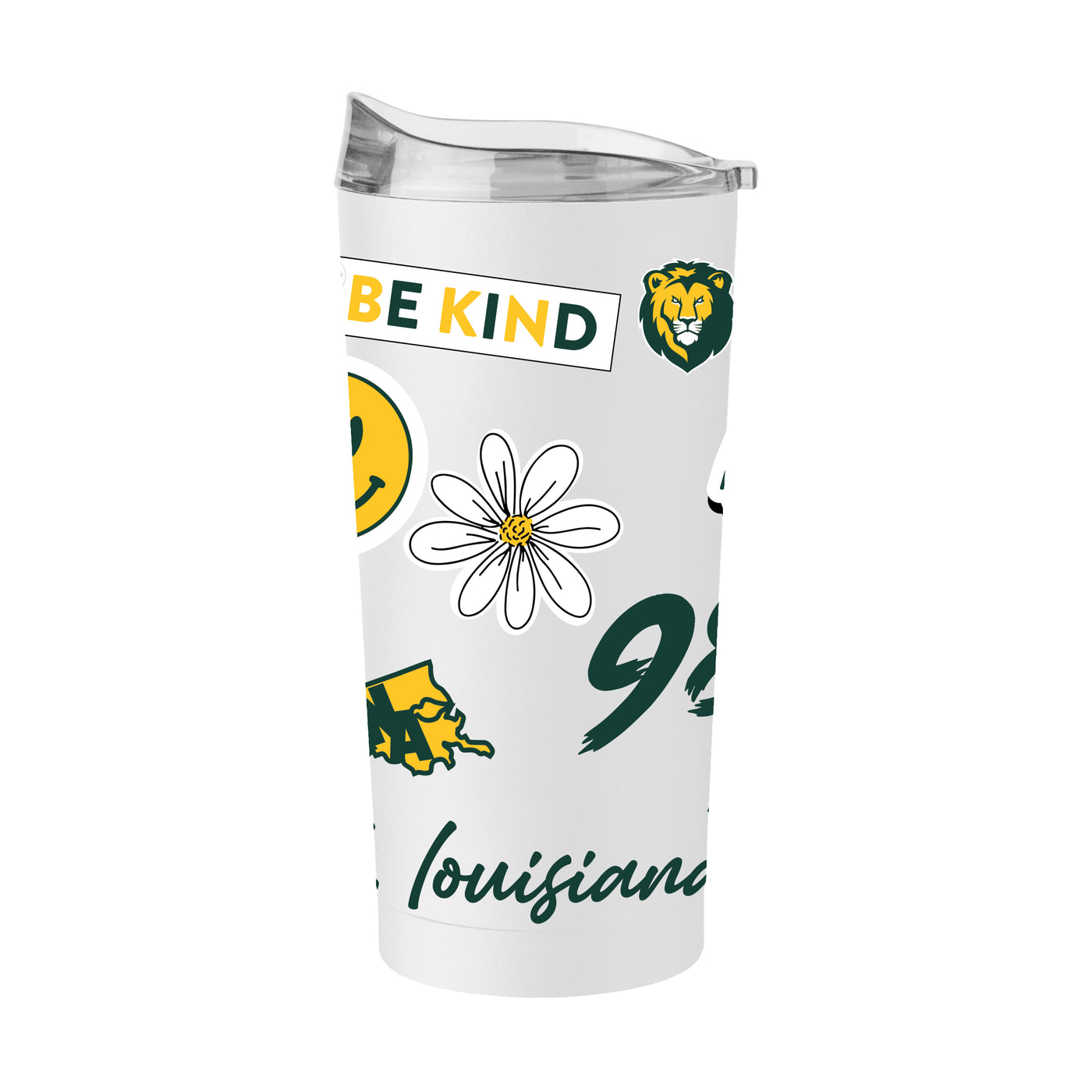 Southeastern Louisiana 20oz Native Powder Coat Tumbler