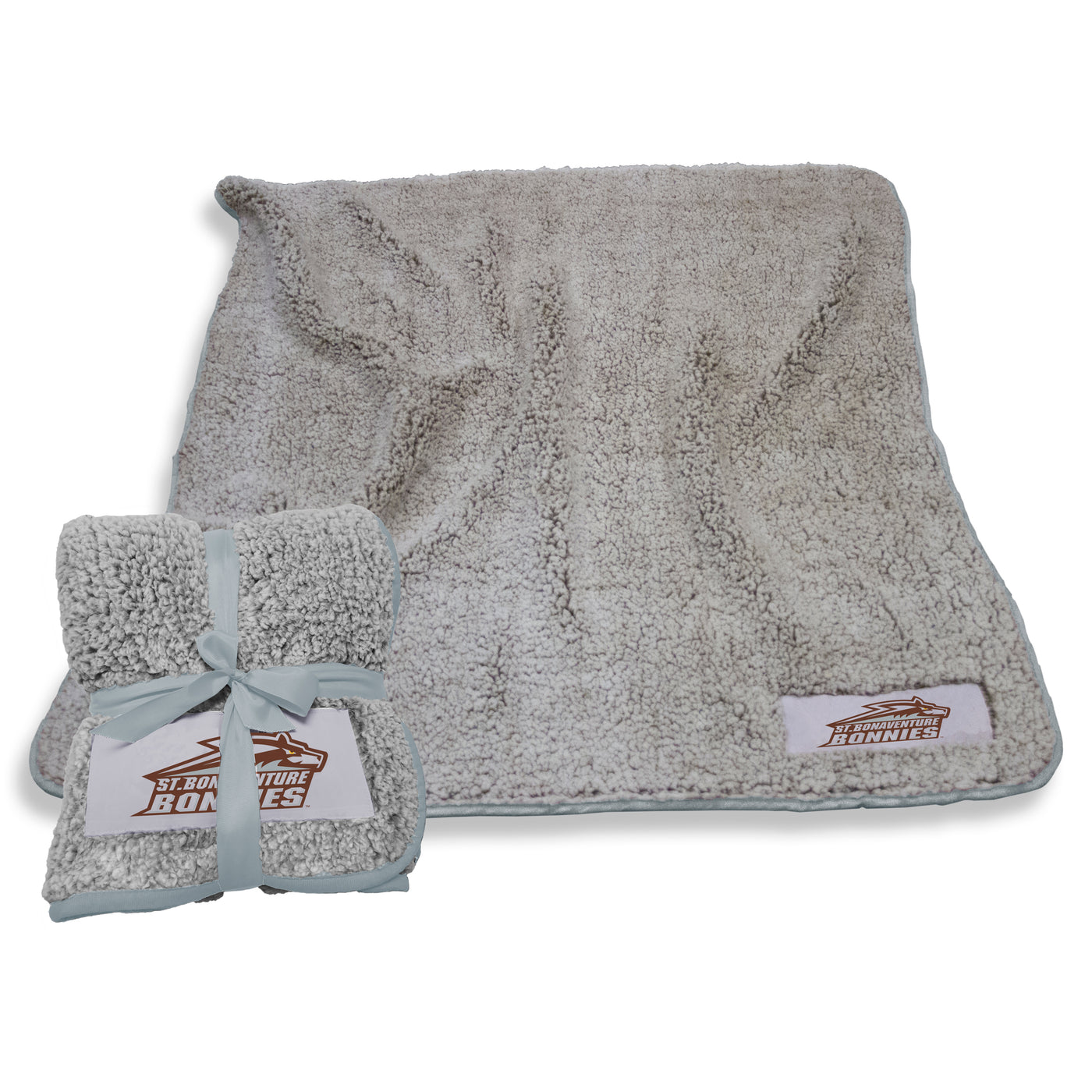 St Bonaventure U Gray Frosty Fleece - Logo Brands