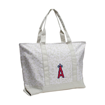 Los Angeles Angels Leopard Pattern Tote - Logo Brands