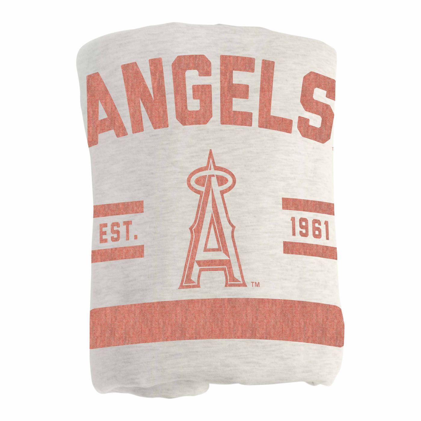 LA Angels Oatmeal Sweatshirt Blanket
