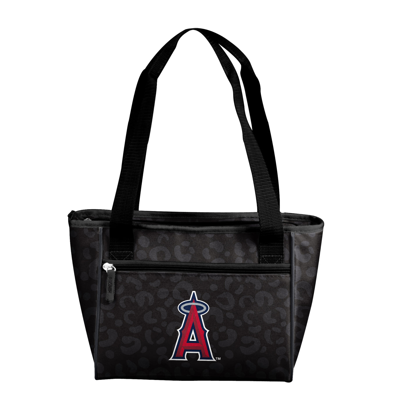LA Angels Leopard Print 16 Can Cooler Tote
