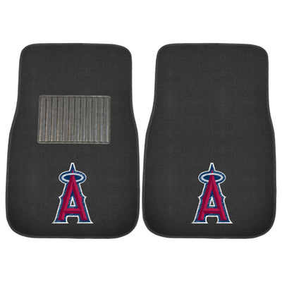 MLB - Los Angeles Angels 2-pc Embroidered Car Mat Set