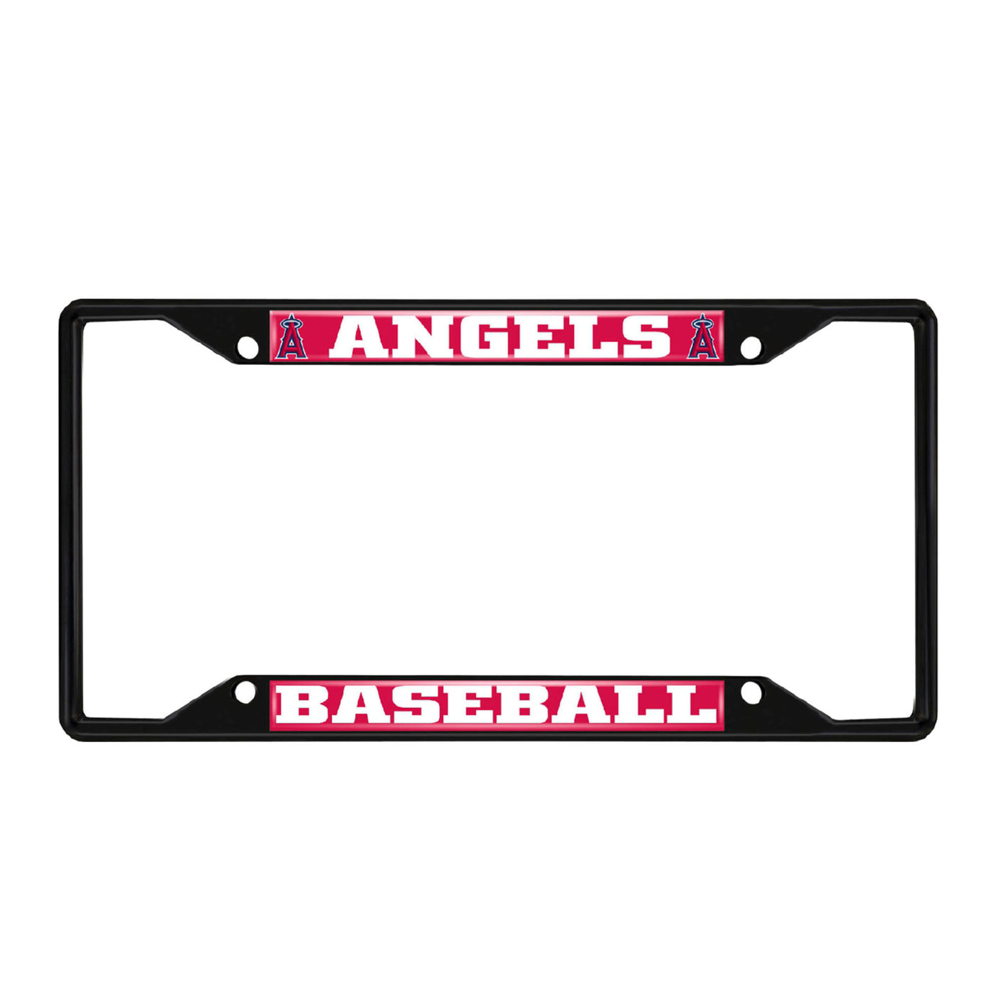 MLB - Los Angeles Angels Black License Plate Frame