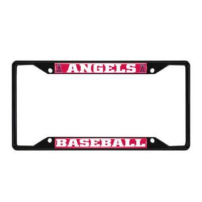 MLB - Los Angeles Angels Black License Plate Frame