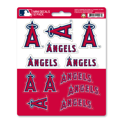 MLB - Los Angeles Angels Mini Decal 12-pk