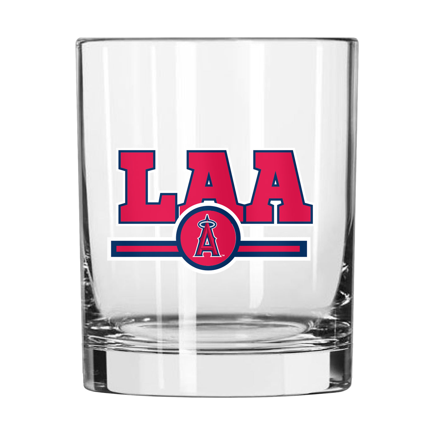 Los Angeles Angels 14oz Letterman Rock Glass