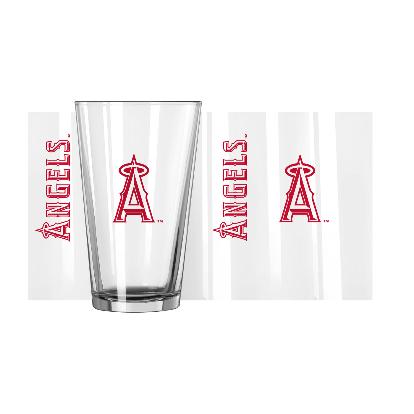 Los Angeles Angels 16oz Gameday Pint Glass - Logo Brands