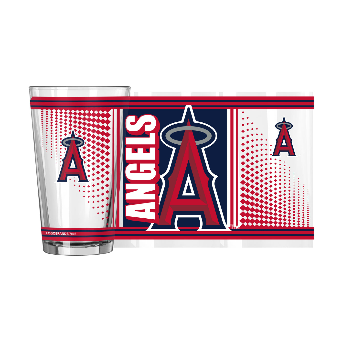 Los Angeles Angels 16oz Hero Pint Glass