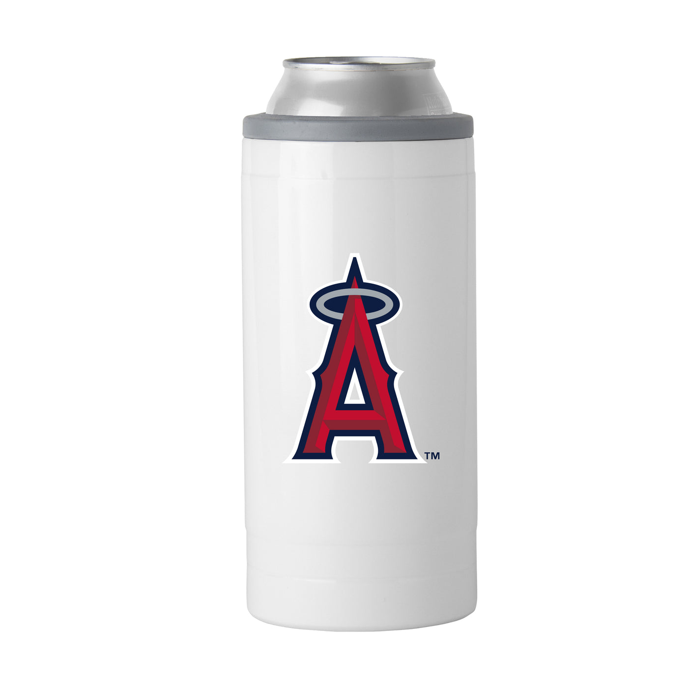 Los Angeles Angels Letterman 12 oz Slim Can Coolie