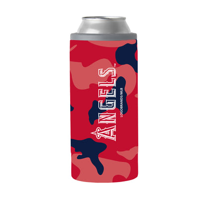 Los Angeles Angels 12oz Camo Slim Can Coolie