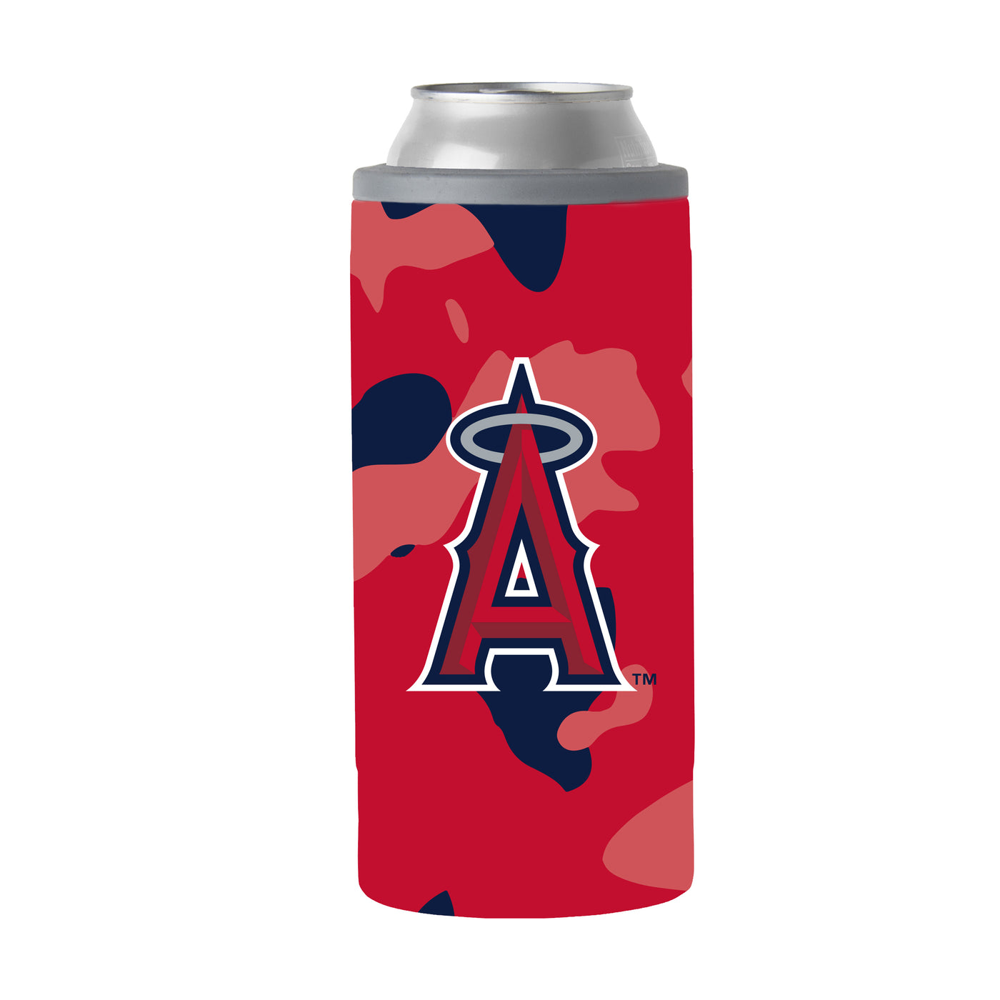 LA Angels 12oz Camo Slim Can Coolie