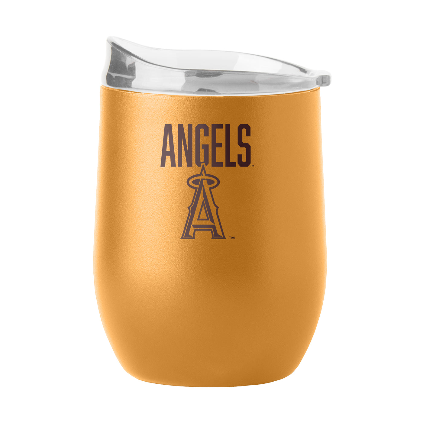 LA Angels 16oz Huddle Powder Coat Curved Beverage