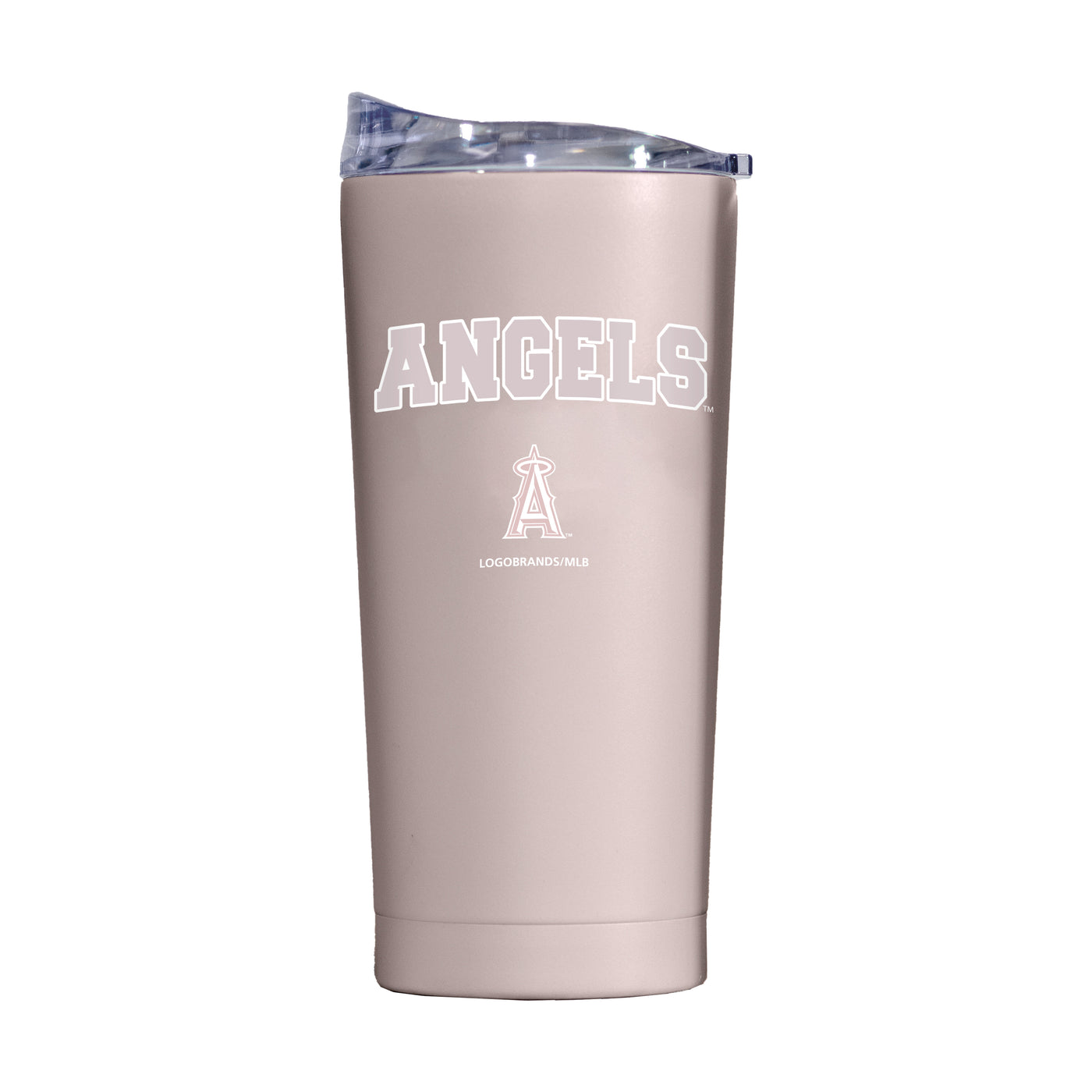 LA Angels 20oz Stencil Powder Coat Tumbler