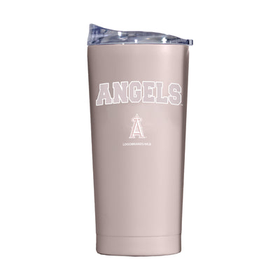 LA Angels 20oz Stencil Powder Coat Tumbler