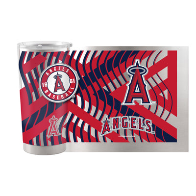 Los Angeles Angels 20oz Flex Silver Stainless Tumbler